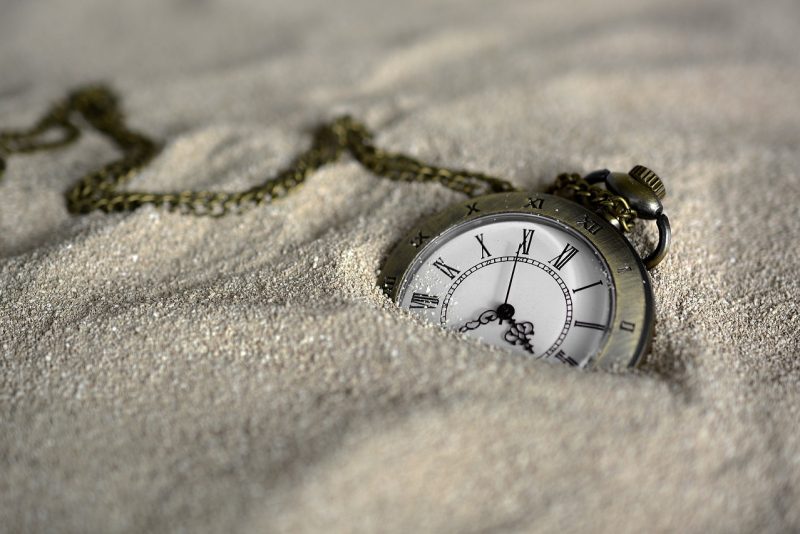 kieszonkowy zegarek w piasku